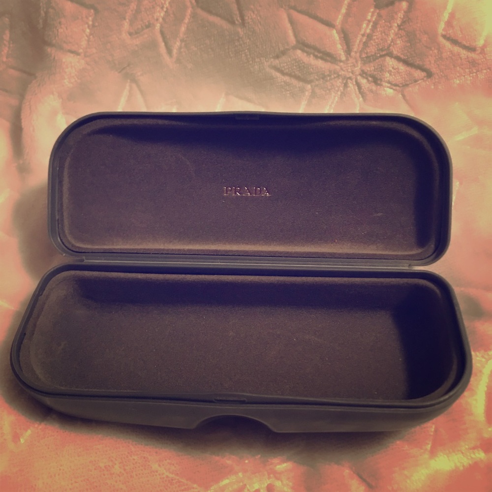 Prada eyeglass case